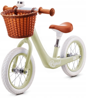 Bicykel Kinderkraft RAPID 12" balančný, zelený